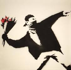 Banksy love bomb